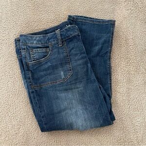 lane bryant capri jeans